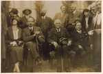 Balfour in Mandatory Palestine with Vera and Chaim Weizmann, Nahum Sokolow and others in 1925
