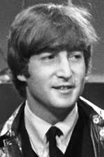 A photo of John Lennon during a Beatles performance for Dutch television on June 5th 1964 (© Eric Koch, CC BY-SA 3.0 nl)